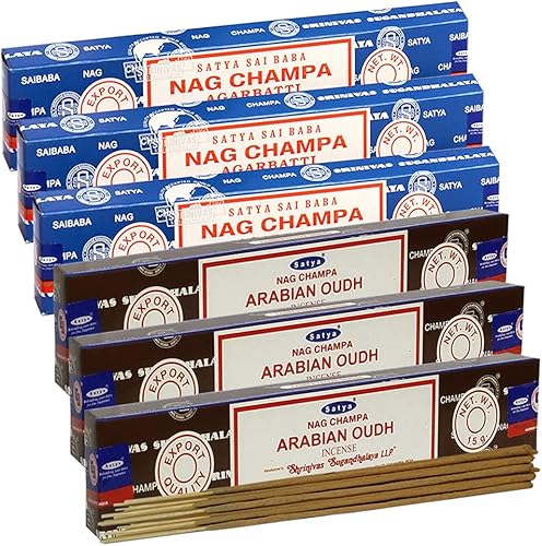 Miniatura 9 de Nag Champa - Varillas de incienso y salvia blanca californiana con soporte de incienso, paquete para fragancia del hogar y decoración espiritual