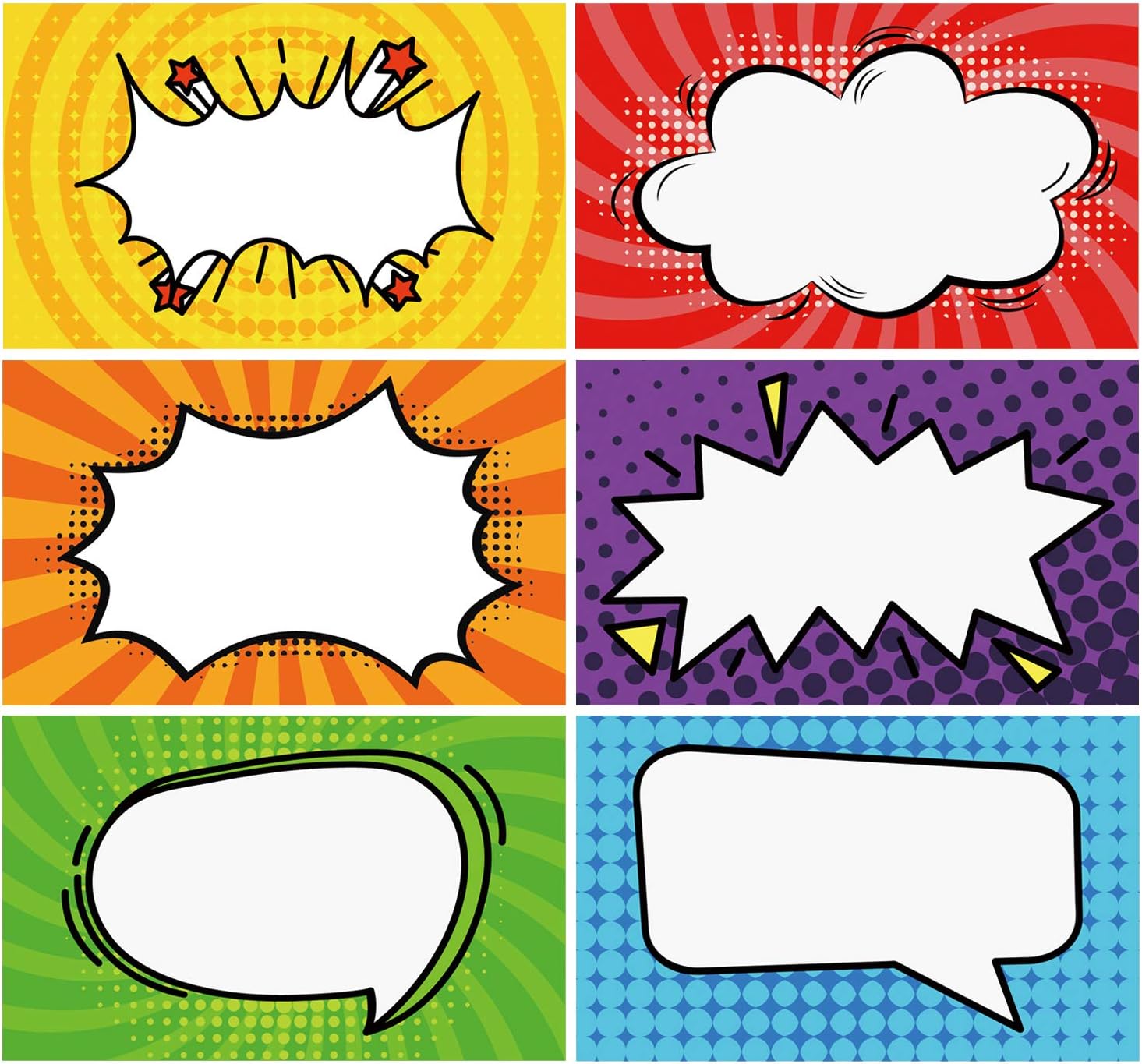 200 Superhero Name Tags Labels, Kids Name Labels, Name Tags Stickers for Kids, Students or Teachers Supplies, Home, School, Office Supplies, 34 Sheets, 6 Designs per Sheet