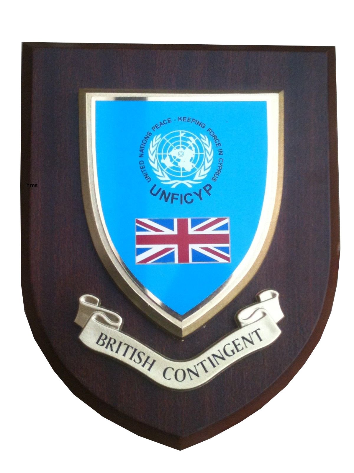 British Contingent Military Wall Plaque