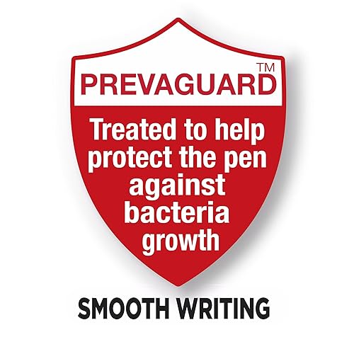 Miniatura 6 de BIC PrevaGuard Gel ocity - Bolígrafo de gel con protección integrada para suprimir el crecimiento de bacterias en el bolígrafo, punta media (0.028