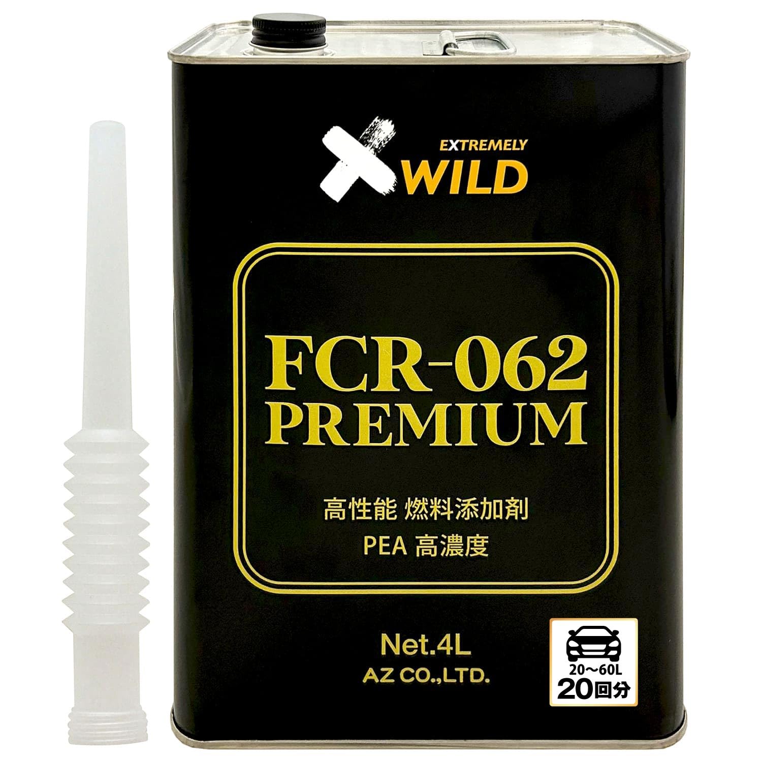 AZ FCR-062 PREMIUM 燃料添加剤 4L FP604 ガソリン添加…