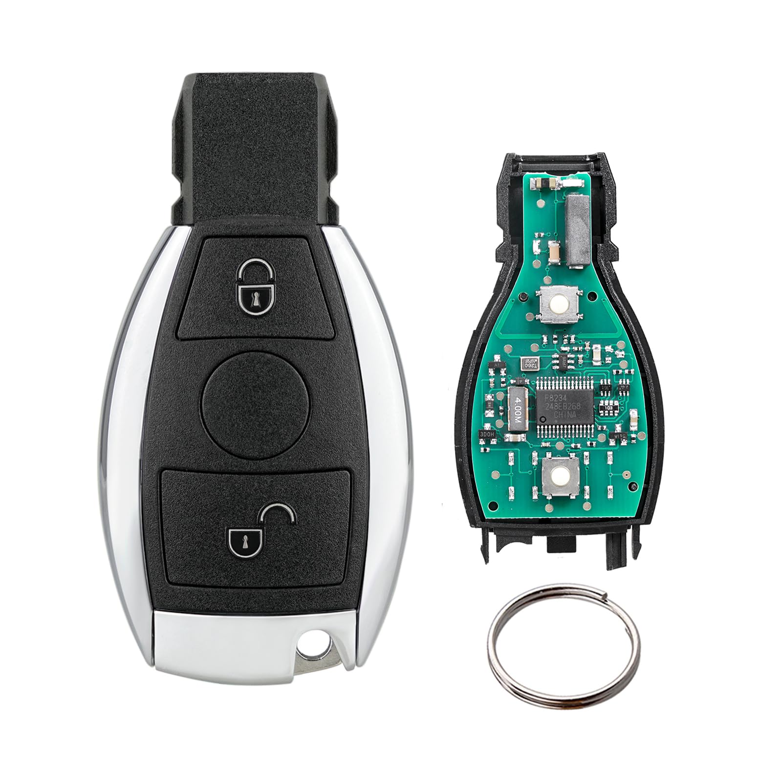 Mercedes Fernbedienung Gehäuse NEU SCHLÜSSEL GEHÄUSE FÜR MERCEDES A B C E S CLK SLK W168 W202 W203 W208 W245 Mercedes Schlüssel