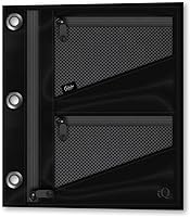 Vista 6 de iScholar Jumbo Expandable Pencil Pouch, 3 Pockets, Color Will Vary (55035)