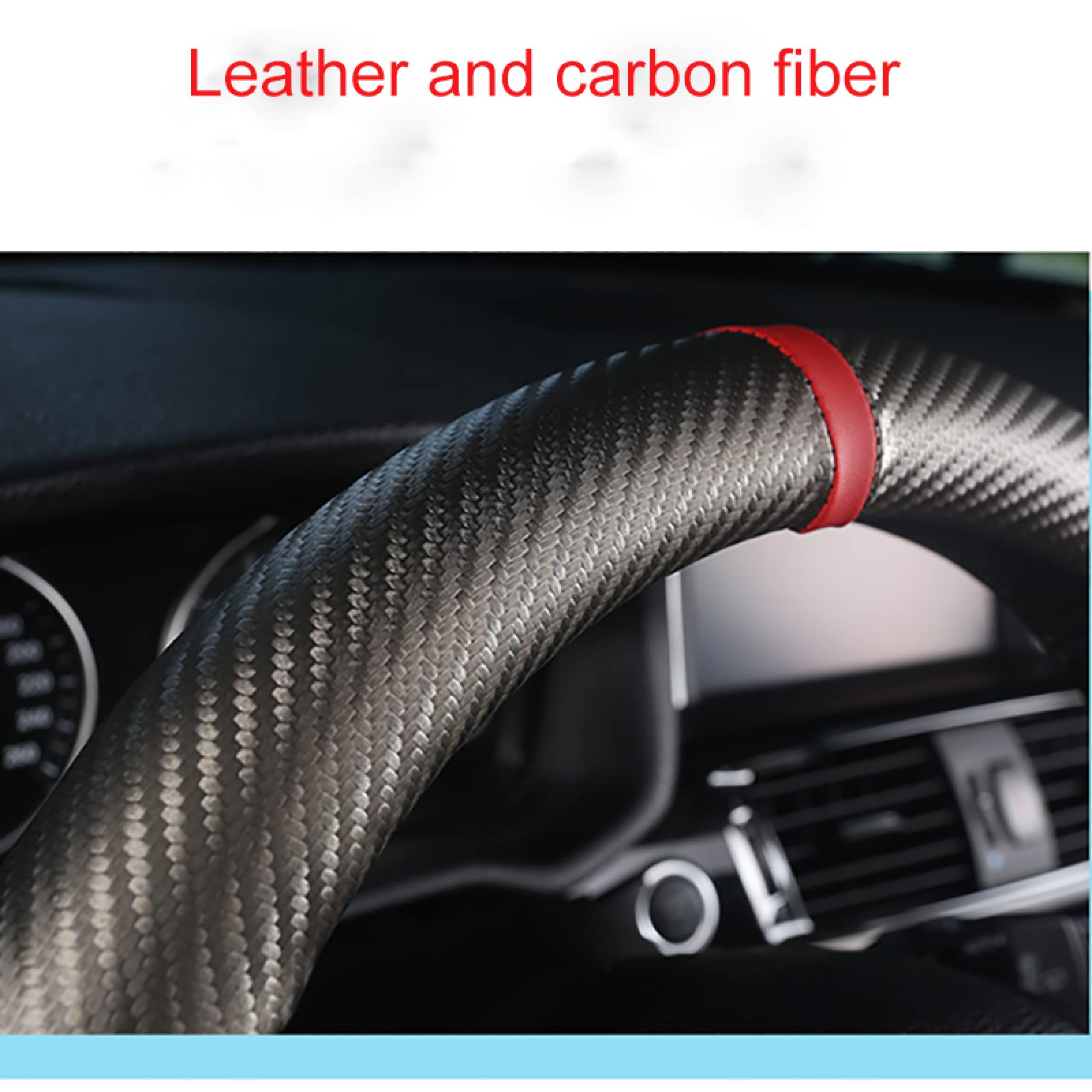 Zwarte Kunstlederen Auto Stuurwielhoes Voor Volvo V40 XC60 S60 LV60 S80l Speciale Handgestikte Stuurhoezen