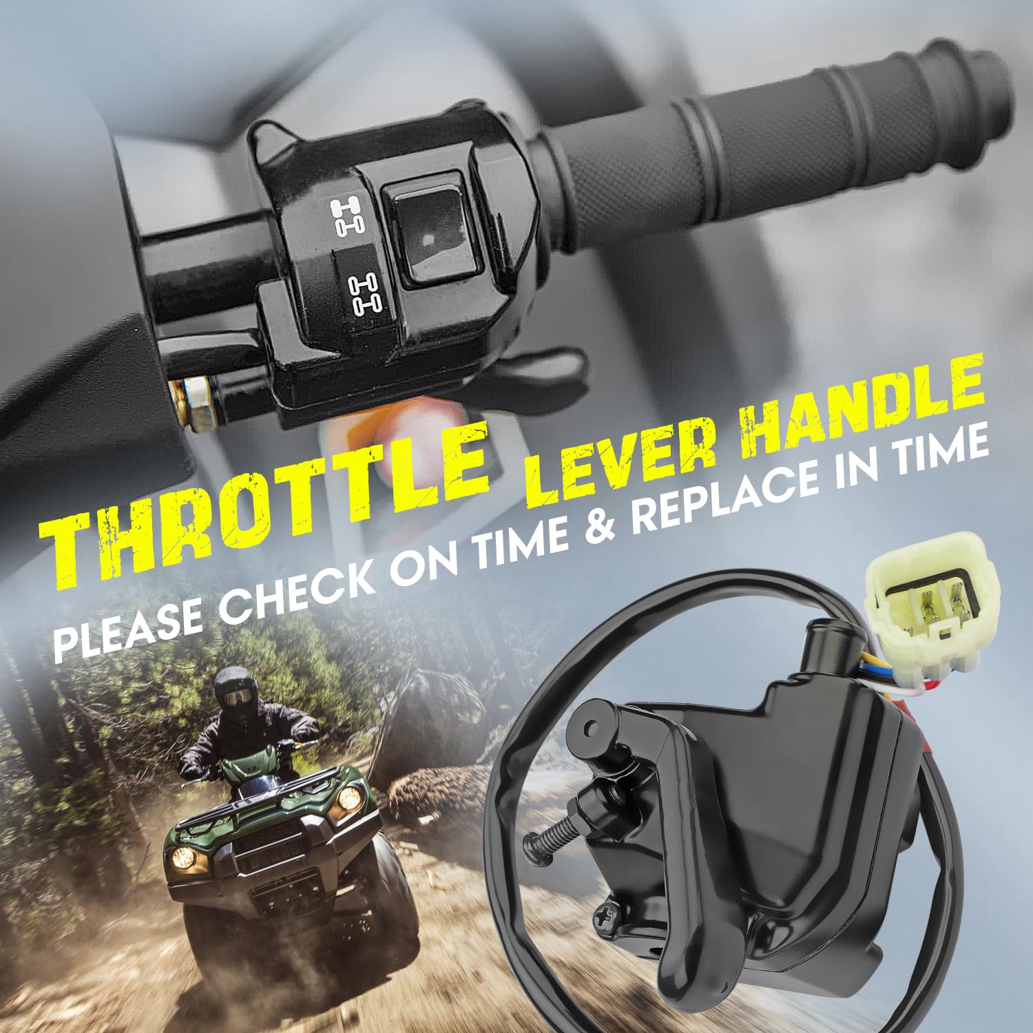 707000595 For 2004-2017 Outlander Renegade Throttle Handle Lever 4x4 - View #6