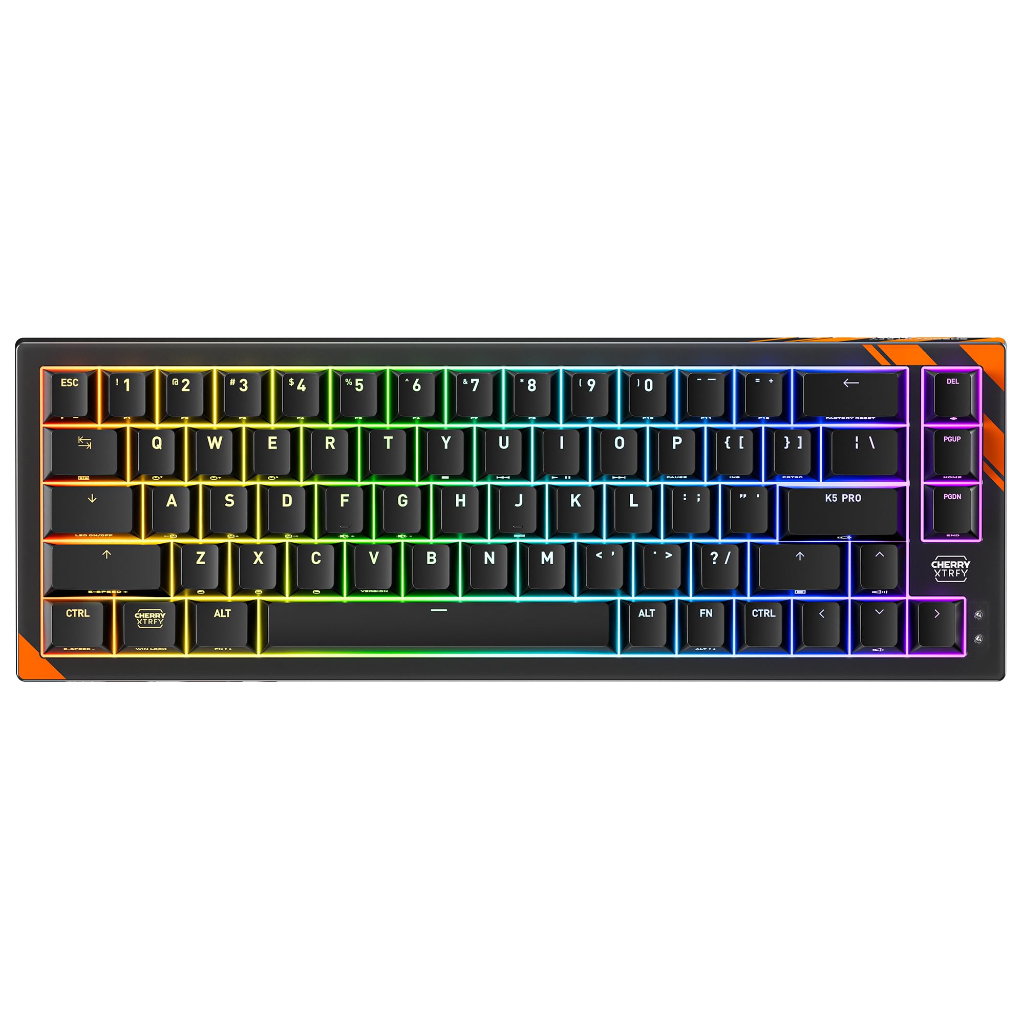 CHERRY XTRFY K5 Pro TMR 磁気式キーボード 白 新品 Amazon | CHERRY XTRFY K5 Pro TMR 有線磁気キーボード TMR磁気