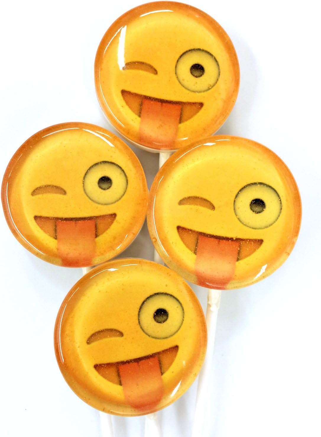 Tongue Emoji Lollipops 25 Count