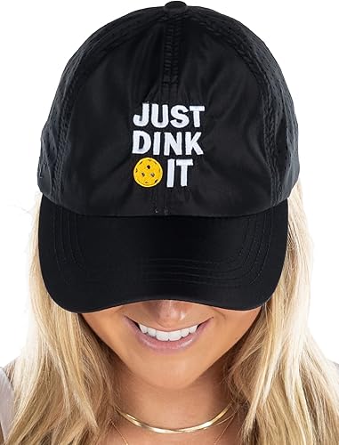 Funky Junque Gorras de béisbol de rendimiento para hombres y mujeres, protección UPF para golf, tenis, enfriamiento, corte láser, ajustable,