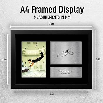 Amazon.co.jp: HWC Trading FR A4 トム クルーズ ミッション