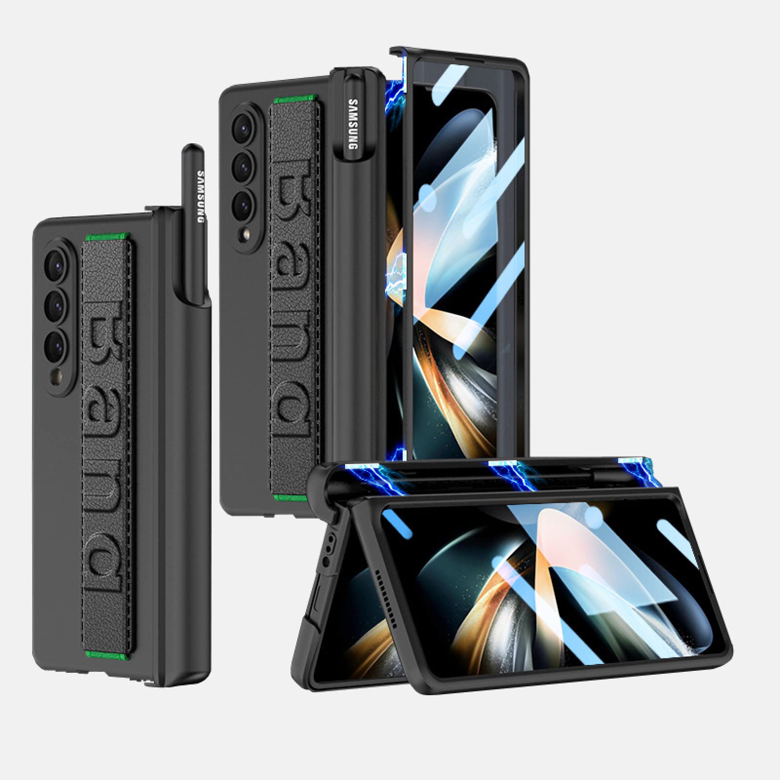 Amazon.co.jp: 適用Samsung Galaxy Z Fold 4に適した磁気ヒンジ付き
