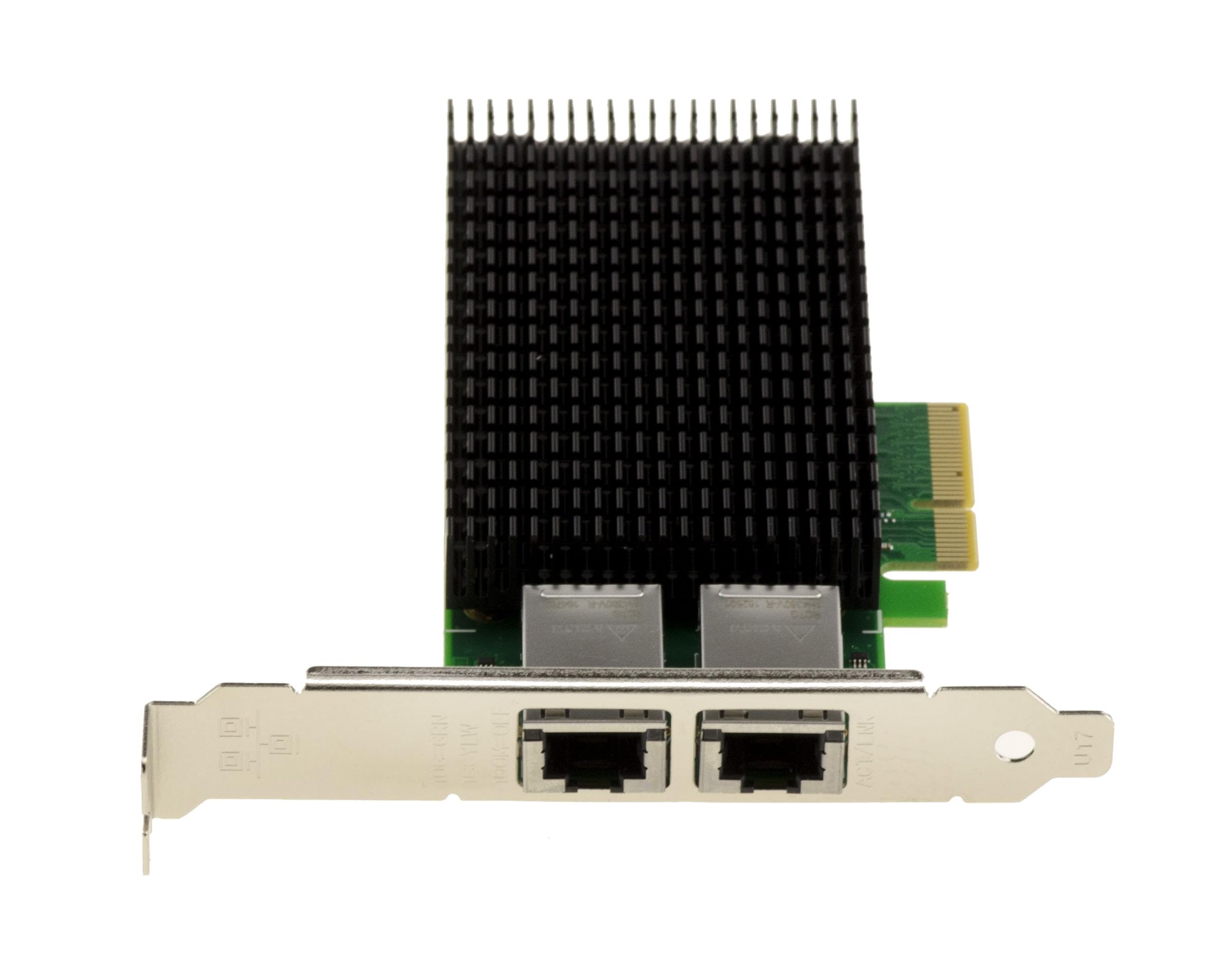 KALEA-INFORMATIQUE Scheda controller di rete PCIe x4 con 2 porte 10 Gigabit Ethernet RJ45 con chipset X550 10G