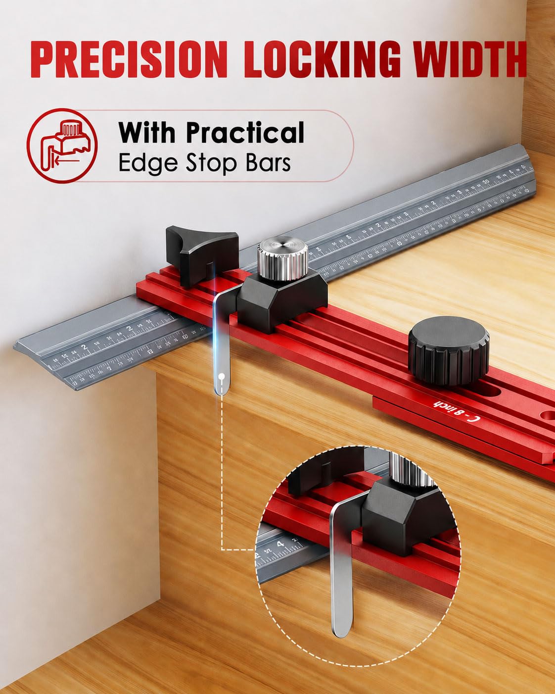 SNEZHANA Outil de gabarit pour marches d'escalier, outil de mesure multi-usages, jauge de marche d'escalier, pour des mises en page précises de rehausseur d'escalier