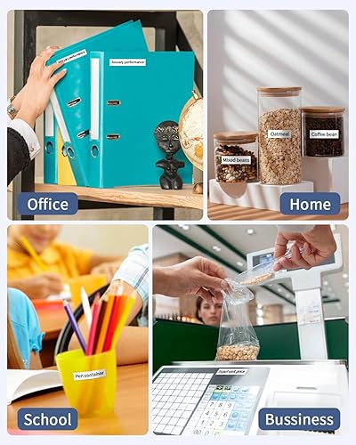 Miniatura 10 de Unismar Compatible con cinta de etiquetas Dymo D1 45013 a45013 S0720530 para Dymo Label Maker repuesto para Dymo LabelManager 160 210D 260P 280 360D