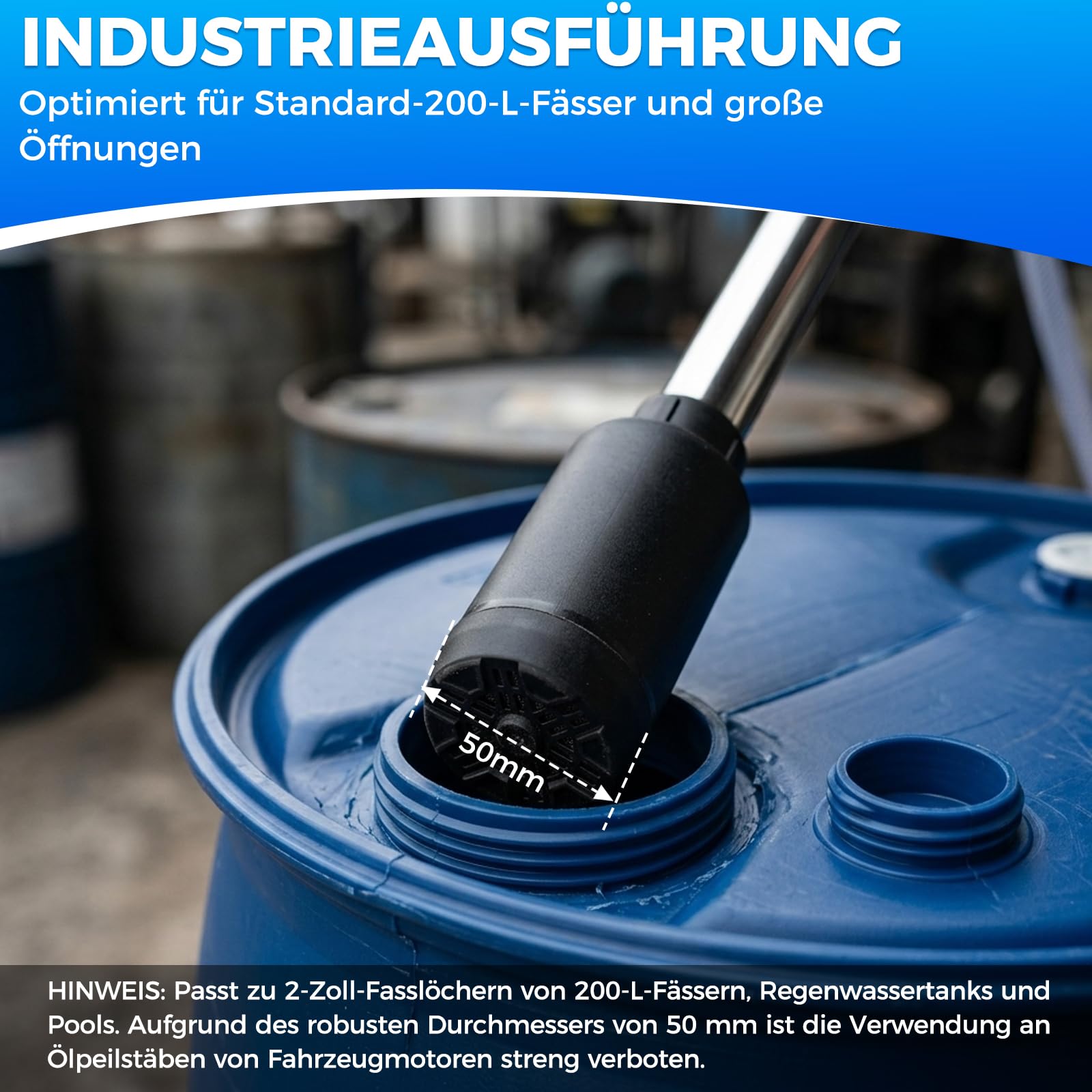 Akku Ölpumpe und Wasserpumpe, kompatibel mit Makita 18V Akku, Flüssigkeitstransferpumpe Set mit 2x4.0Ah Akku & Ladegerät, 3 Gänge Max. 2400 L/h, Tauchpumpe für Regentonne, Pool, Öl-Wechsel
