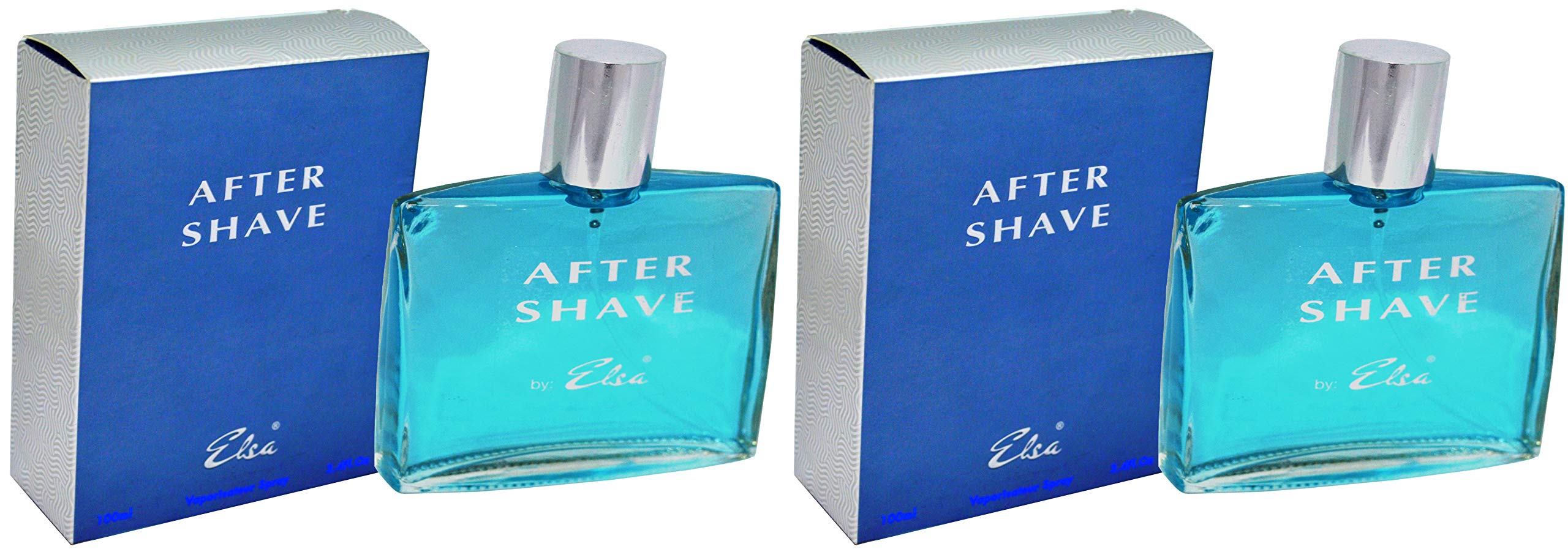 Elsa Electric Shave Royal Copenhagen After Shave Lotion with Organic Lavender Essential Oil 100 ML x 2