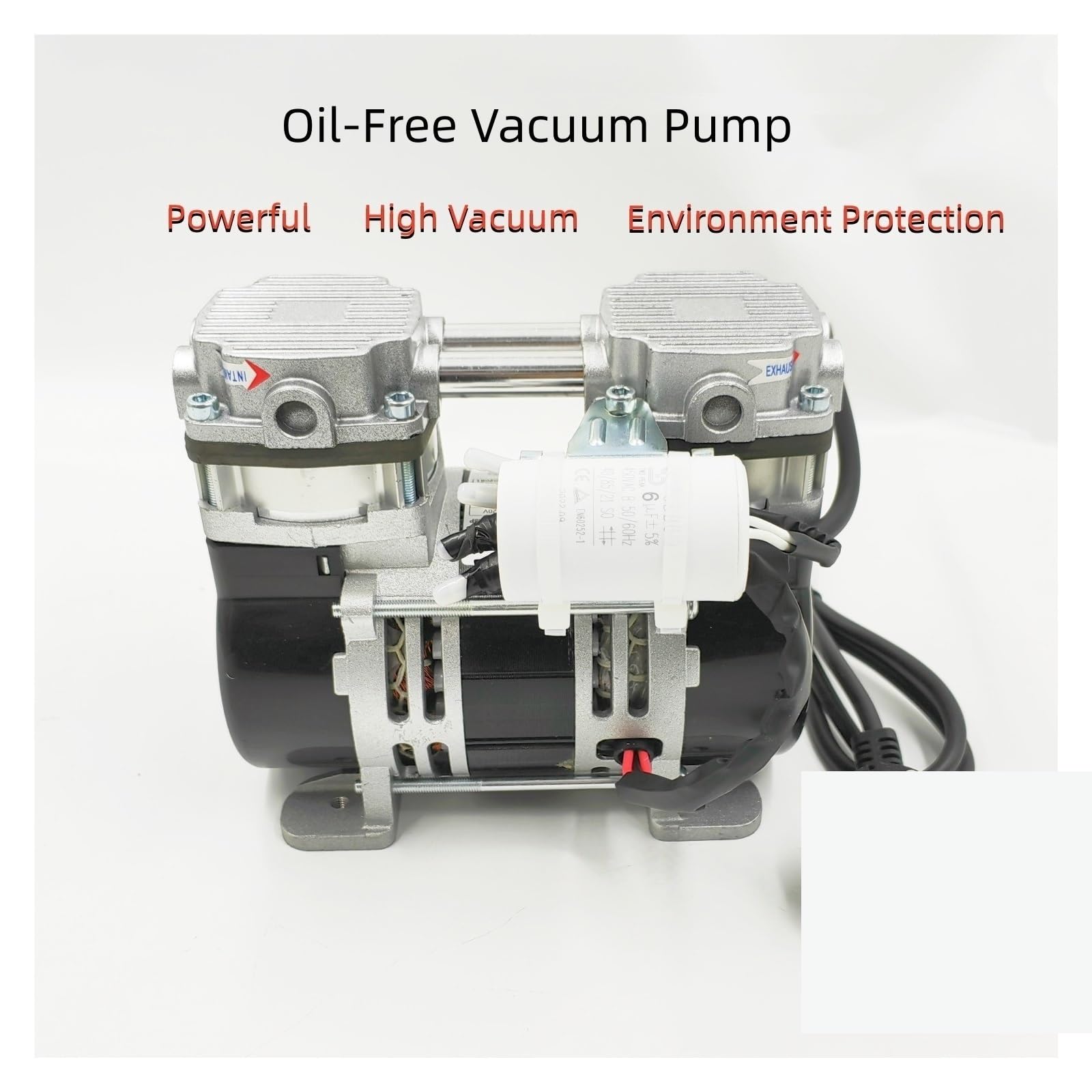 230W Piccola pompa for vuoto senza olio Pompa a pressione negativa silenziosa Sala prove Pompa for vuoto dentale medica(650V)