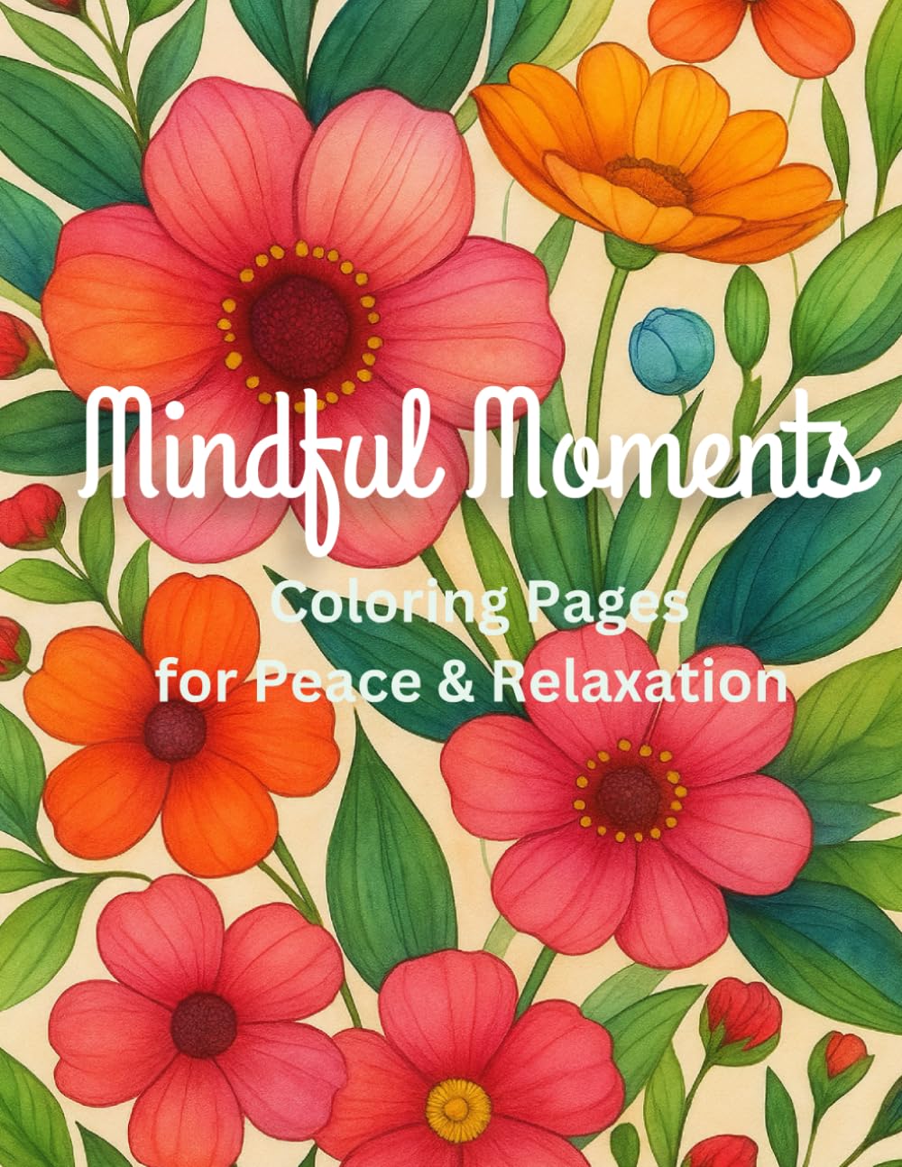 Mindful Moments: Coloring Pages for Peace & Relaxation