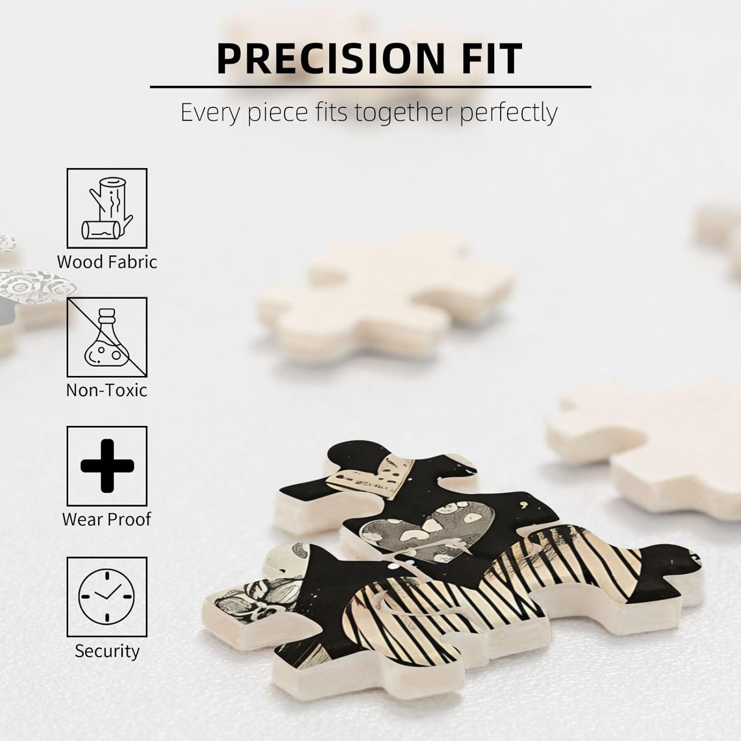 1000 Pieces Valentine's Day Love Heart Jigsaw Puzzles for Family Fun and Gift Giving