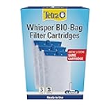 Tetra Whisper Bio-Bag Filter Cartridges For Aquariums - Ready To Use BLUE, Large, 3 Count (Pack of 1)