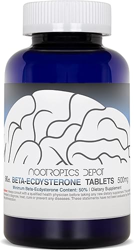 Miniatura 2 de Beta Ecdysterone20-Hydroxyecdysone 50% Tabletas  500mg  Extracto de cianotis aracnoidea  Fitoecdysteroid  90 unidades