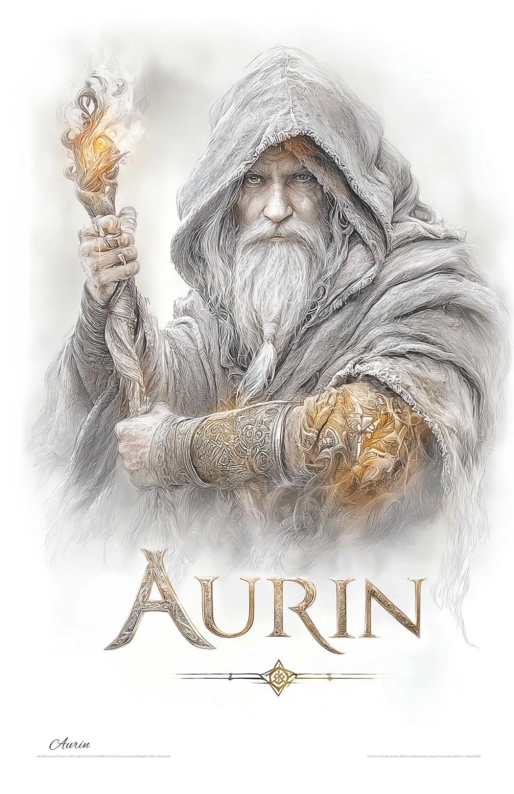 Aurin: Aurin. Zwischen den Welten, zwischen den Zeiten! Fünf Leben voller Macht, Magie und dunkler Geheimnisse vereinen sich in einer epischen Reise durch die Jahrtausende, bevor die Welt zerbricht.