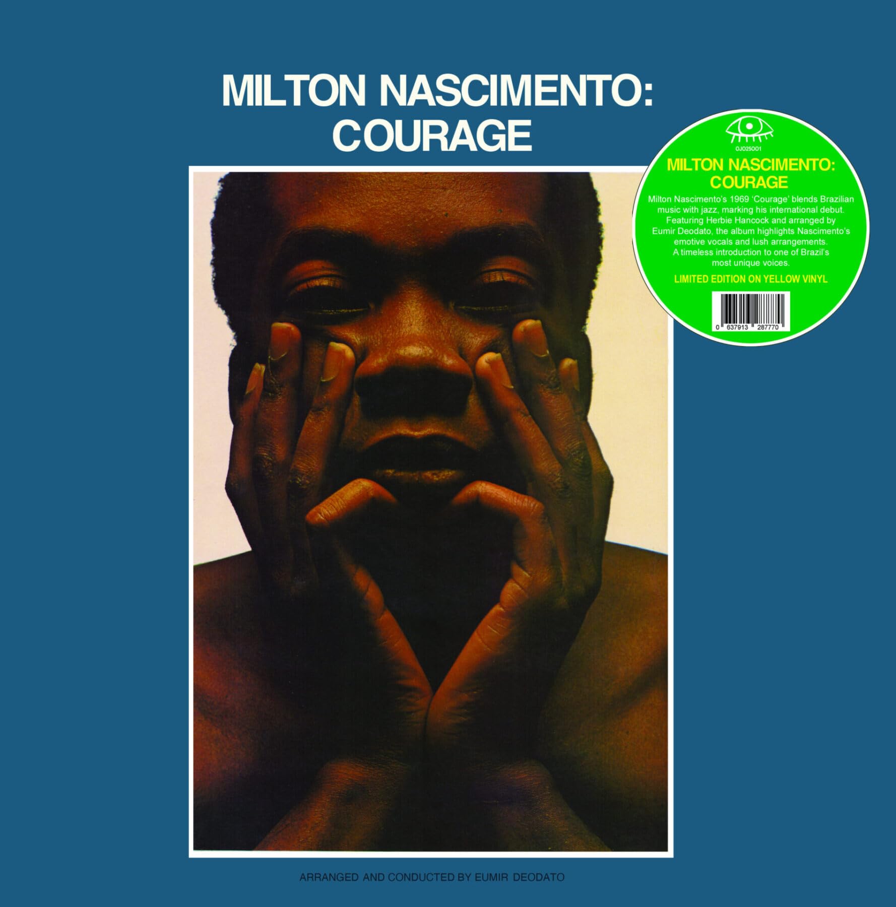 NASCIMENTO, Milton - Courage - Vinyl (limited yellow vinyl LP)