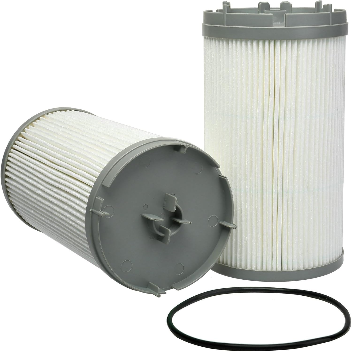 4 Pack of K37-1004 Fuel Filter Replaces K371004, PFF61653, PF9928, FS36401, P557004 Compatible with 2010-2014 Peterbilt Kenworth Trucks with Paccar MX13, Cummins ISX15 Engines