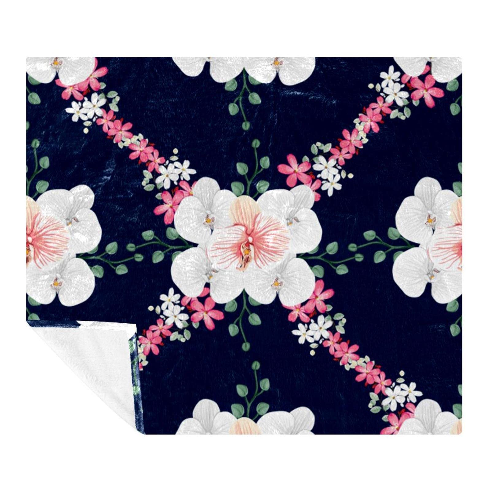 Couverture microfibre légère et chaude pour lit et voyage rose