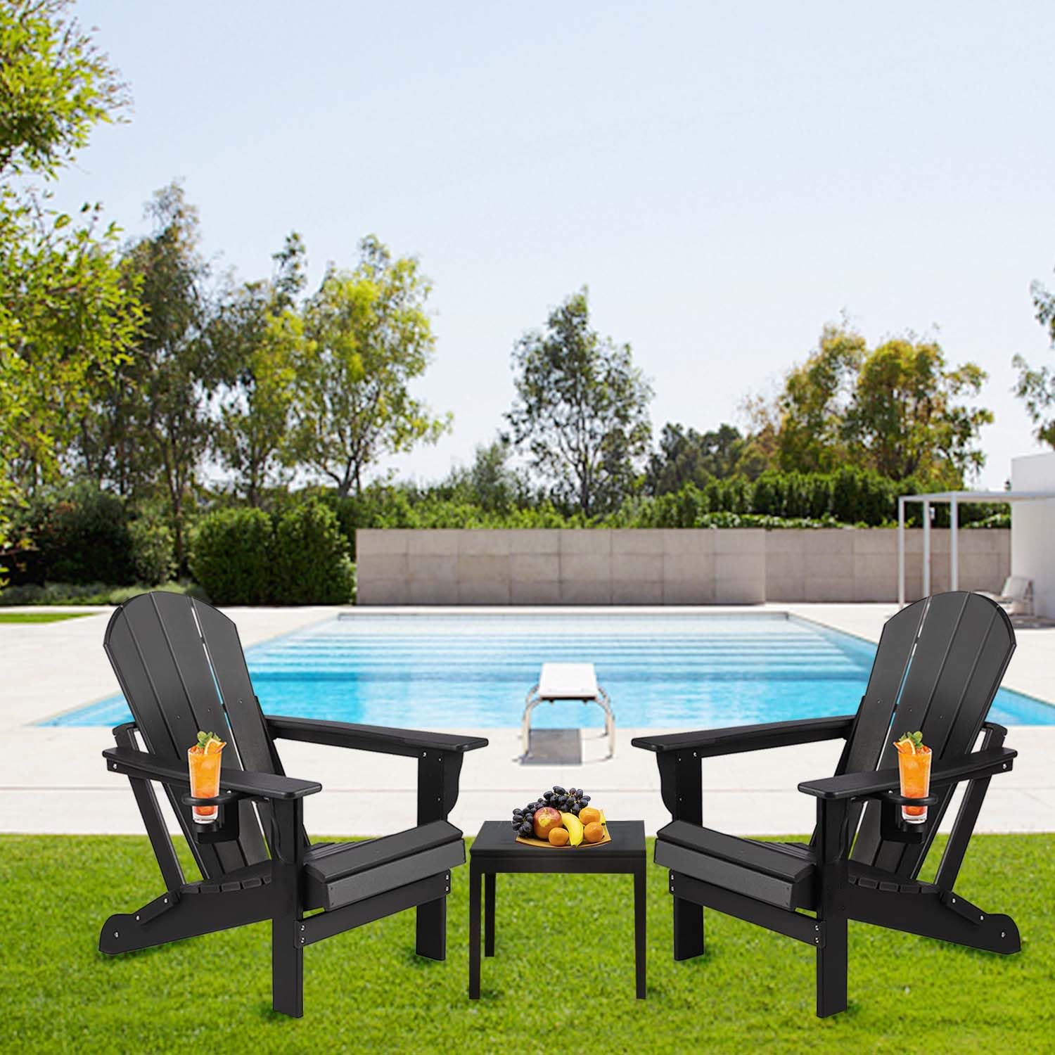 adams black plastic adirondack chairs