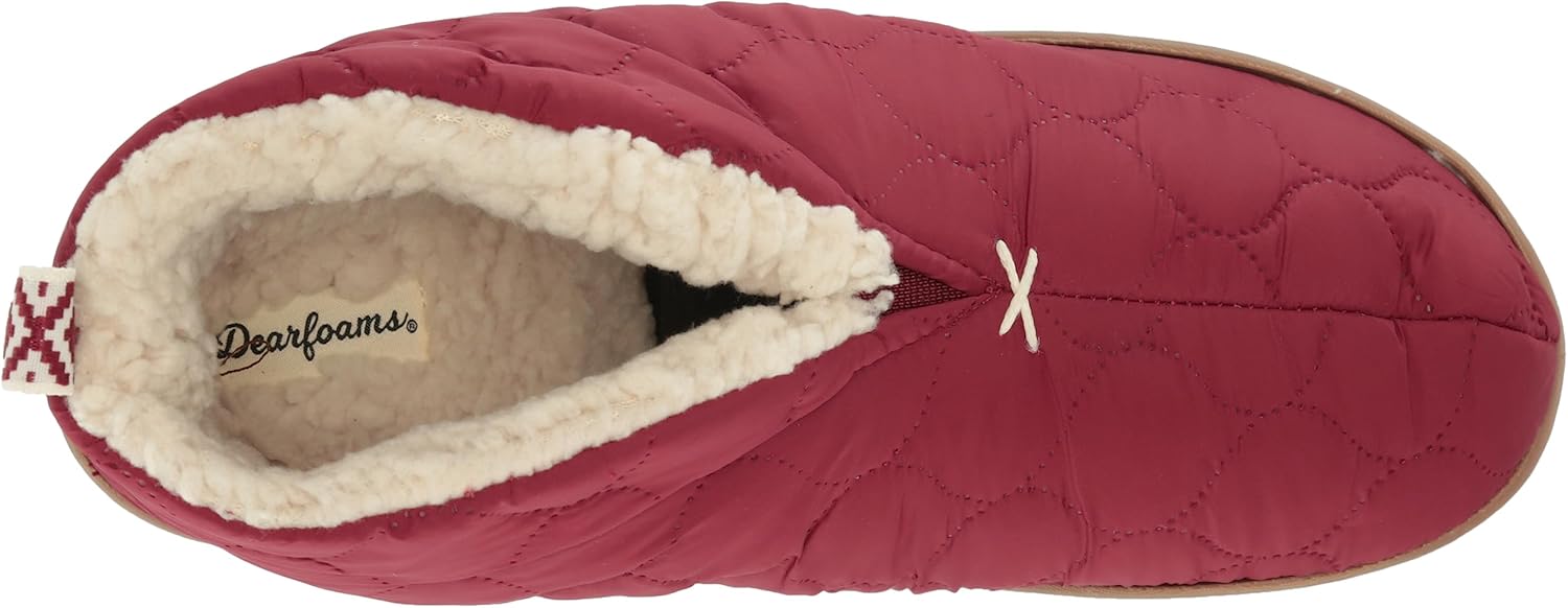 Dearfoams mens Indoor/Outdoor Warm Up Bootie - Image 4