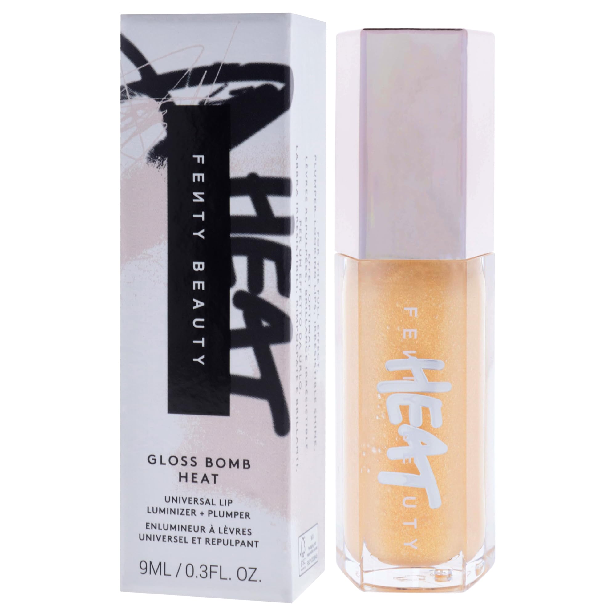 Fenty Beauty Gloss Bomb Heat 05 - Luminizer per labbra laviche al limone, 9 ml