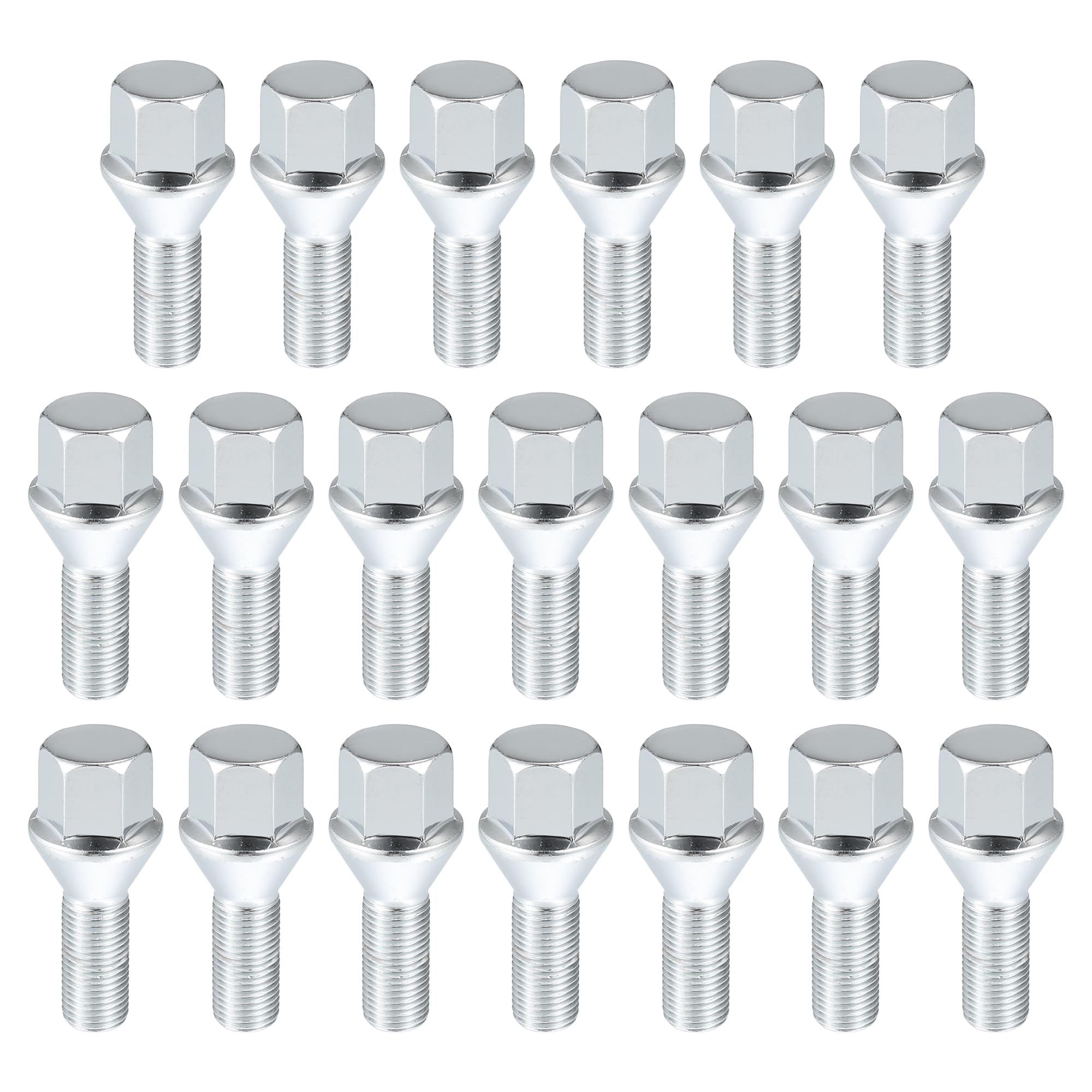 QUARKZMAN Bulloni Dado Ruota Adatti per Jeep Compass No.6509933AA - 20 Pezzi