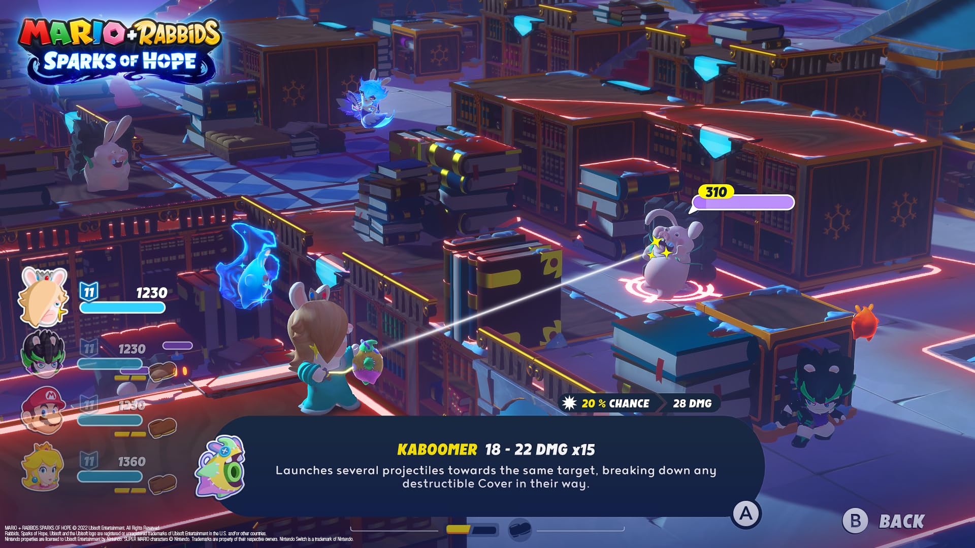 Mario + Rabbids Kingdom Battle Mario + Rabbids Sparks of Hope (Switch) (Scarica solo il codice)