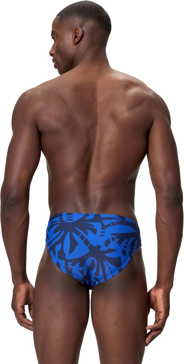 Speedo Mens Swimsuit Brief Eco Flex 2” Outseam Beachstar