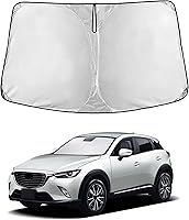 Vista 230 de EcoNour Parasol para Subaru Crosstrek 2013-2015 2016 2017, visera solar para parabrisas delantero y ventana, bloqueador de calor UV y protector