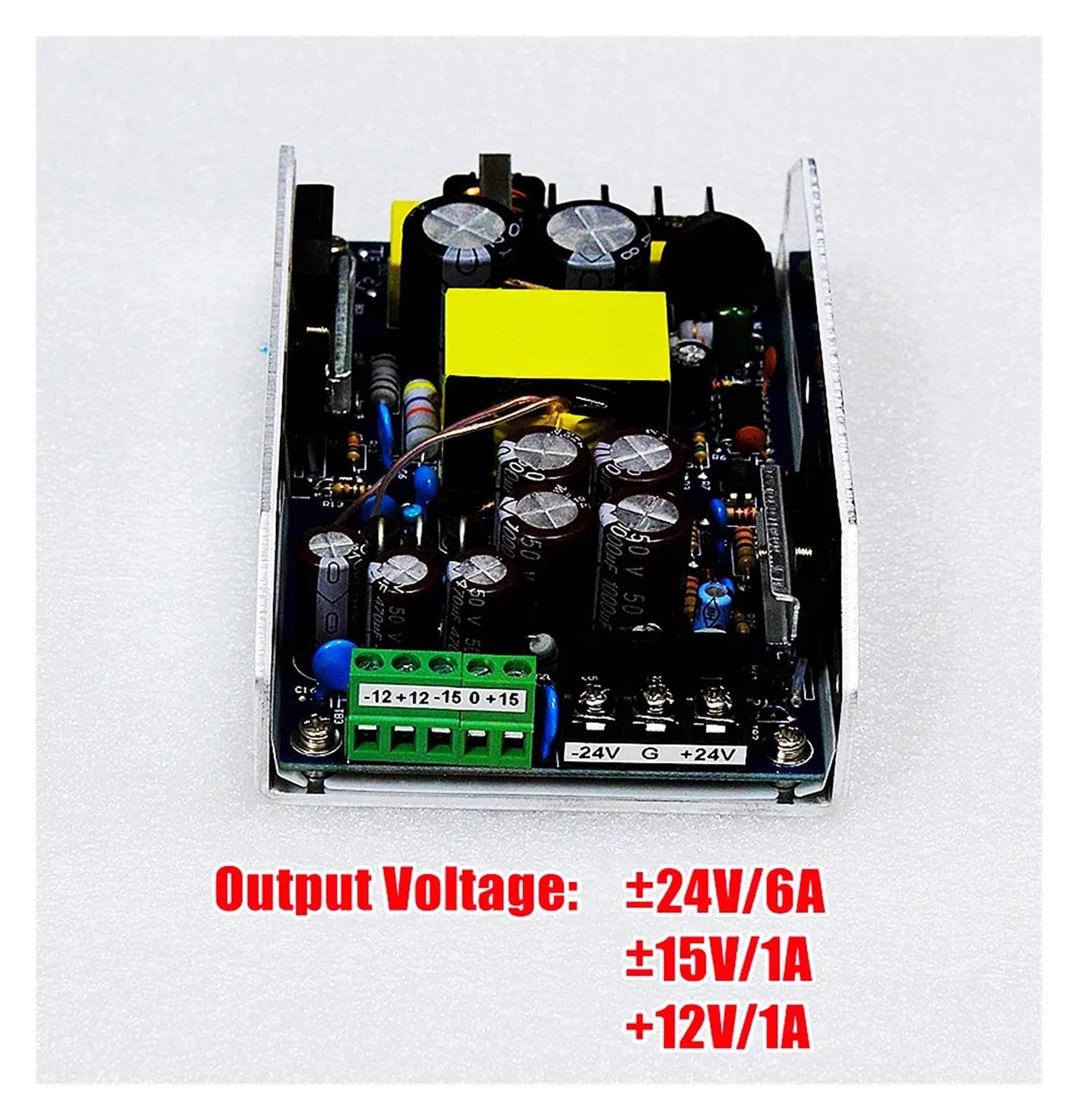 Zasilacz Impulsowy, Wzmacniacz cyfrowy tablica rozdzielcza zasilania wzmacniacz 300 W zasilacz impulsowy 5-drożne wyjście ± 24 V 36 V 42 V 48 V 55 V 60 V 15 V DC12V(Dual 24V 15V DC12V)