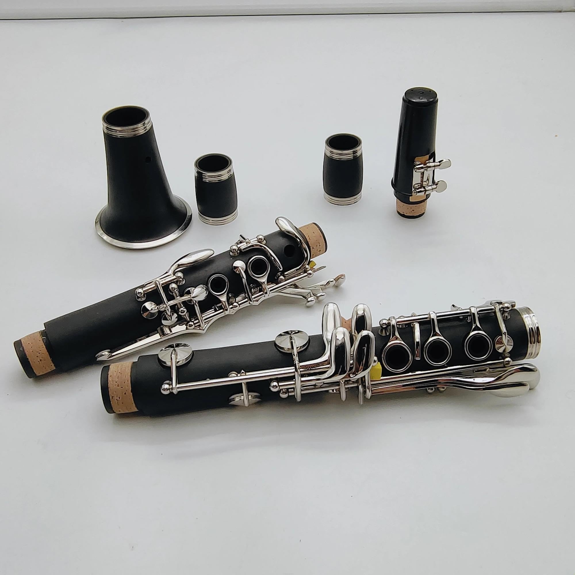 Klarnet Bb Posrebrzane Klawisze Do Klarnetu C Tune