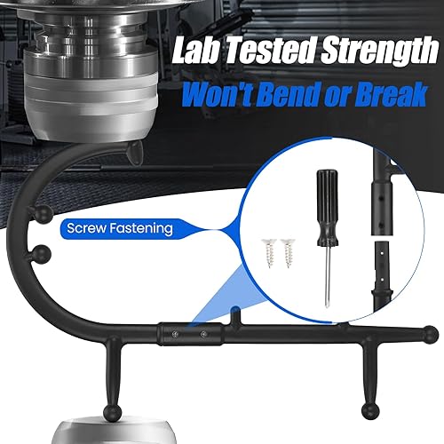 Miniatura 3 de Bastón de masaje de punto gatillo, gancho de masaje de hombro cuello espalda para alivio de tejido profundo corporal y fibromialgia, gancho de