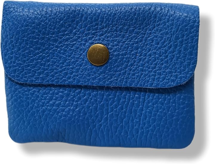 Porte-Monnaie Flora & Co - Similicuir Brillant Iridé, Fermeture Magnétique - Vert Foncé