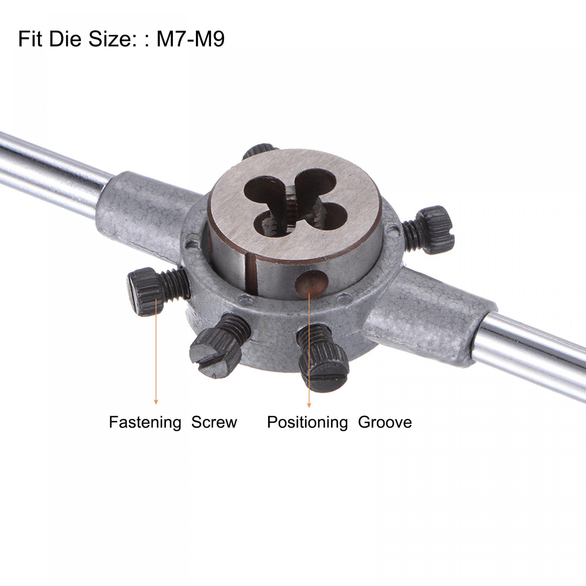 Matrice De Filetage M7,5 X 1 Mm - Alliage Acier, Filetage à Droite, Pour Métaux (acier, Aluminium, Cuivre)