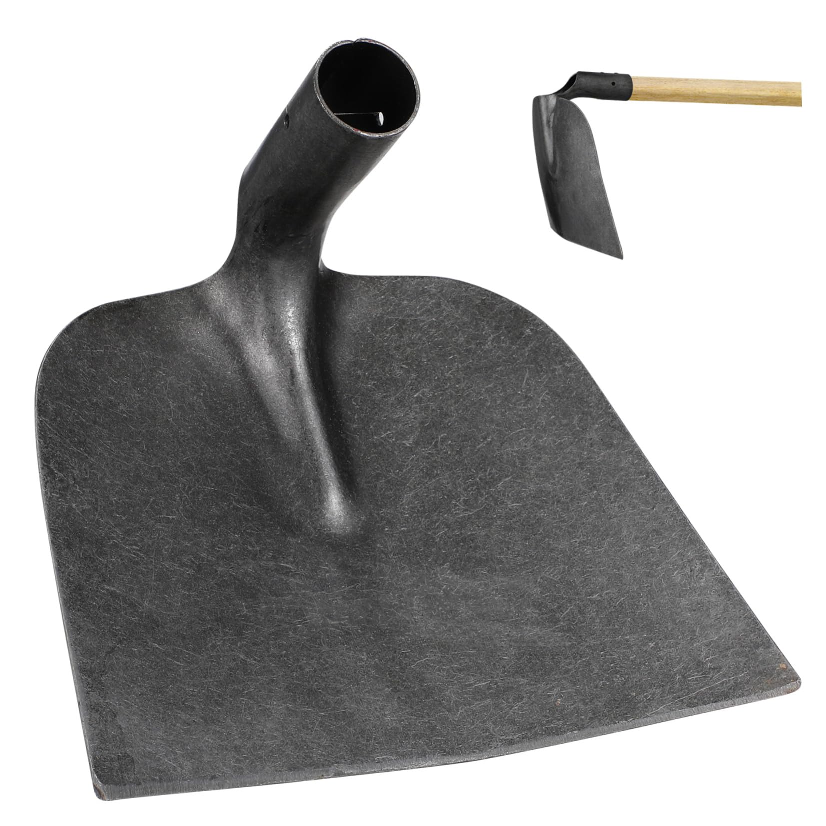 HOMSFOU Attrezzo da Giardinaggio Resistente alla Ruggine Lama Allargata in Acciaio al Manganese ad Alta Durezza per Lavorare Terreno Stili multipli Strumento per Casa e Coltivazioni
