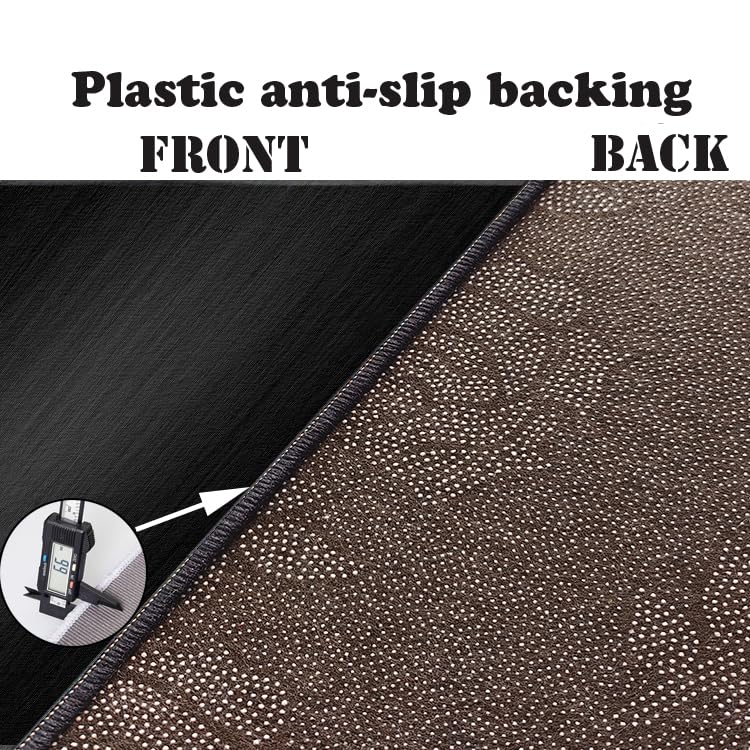 Tkuhknag Tapis de Chaise pour Sols Durs, Tapis Chaise Gaming, Tapis de Protection pour Bureau et