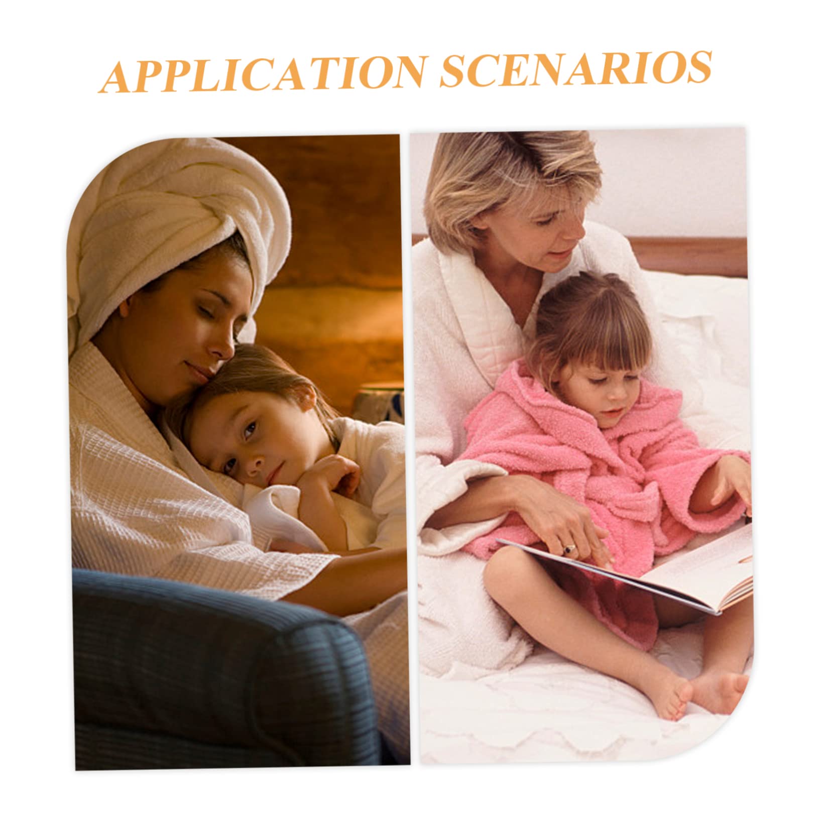UPKOCH Toalla Infantil con Capucha Dinosaurio Azul Absorbente Algodón Poncho para Baño y Playa y Niñas