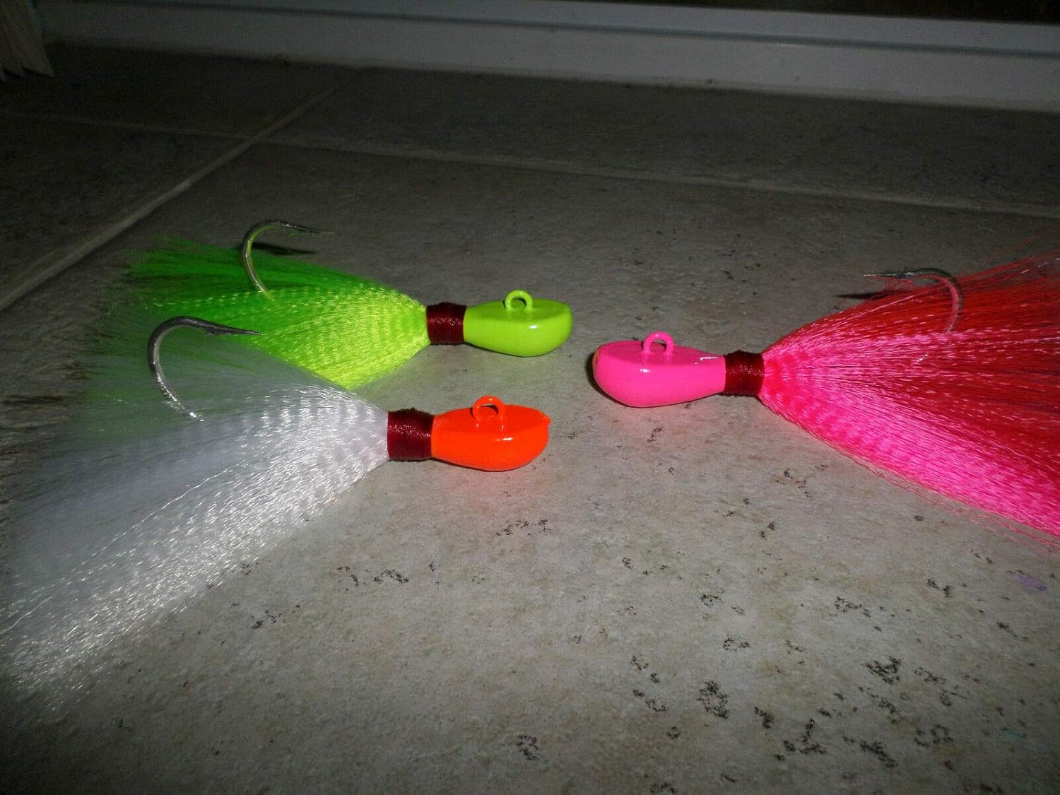 3 Cobia JIGS Weight&Color Choice HeavyDuty 9/0 Hook Ling