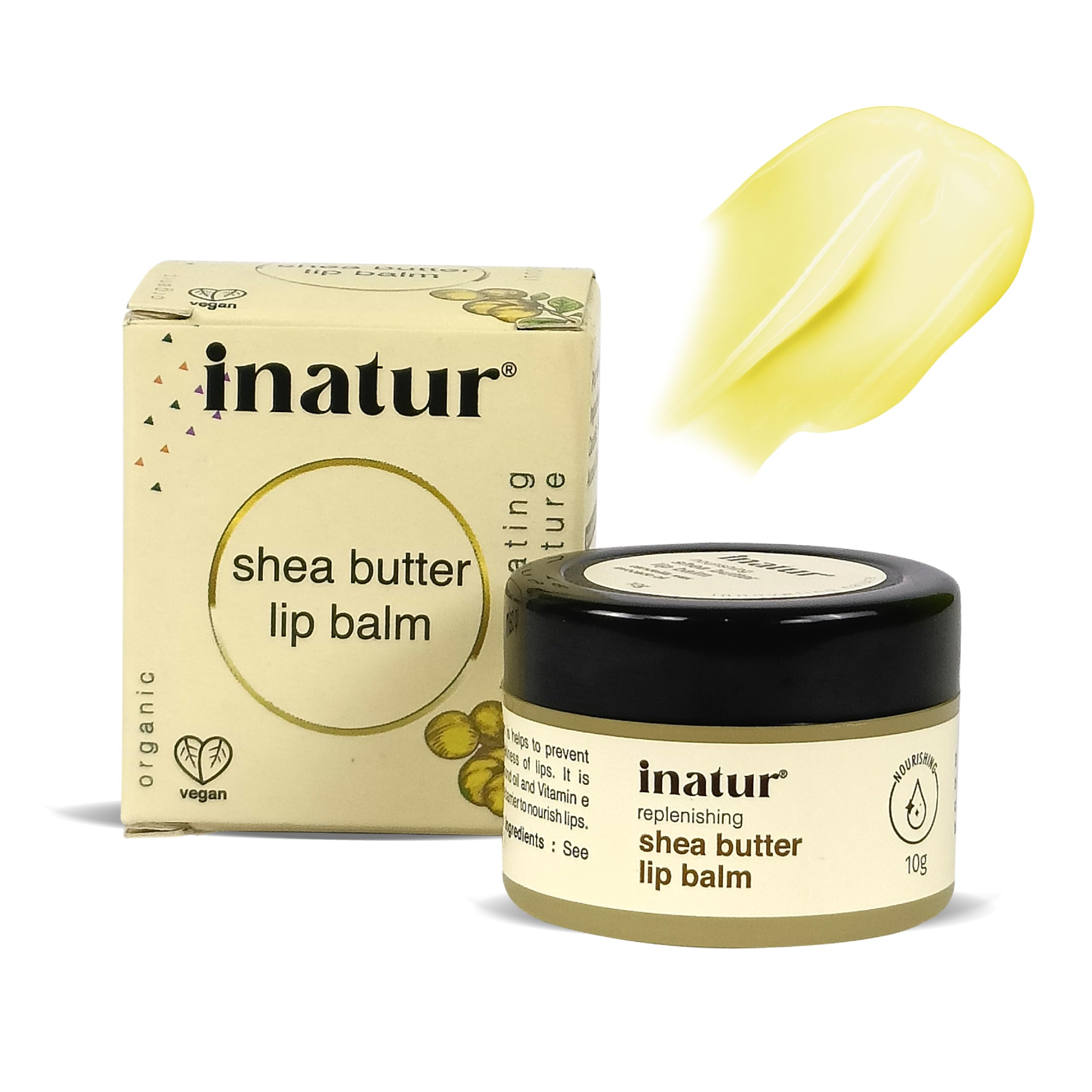 inatur Shea Butter Lip Balm 10g – Nourishing Lip Care for Dry, Chapped Lips | Enriched with Candelilla Wax & Avocado Oil | Deep Moisturization for Soft, Smooth Lips | For Men & Women | Kids Safe-picture-20