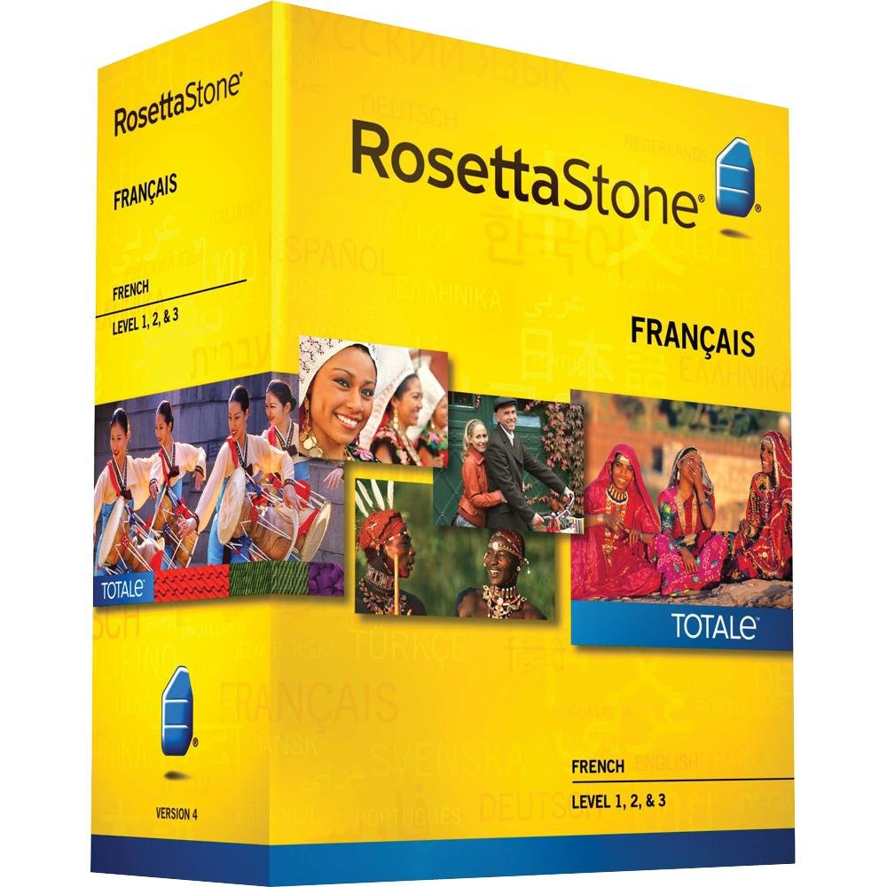 Learn French: Rosetta Stone French - Level 1-3 Set