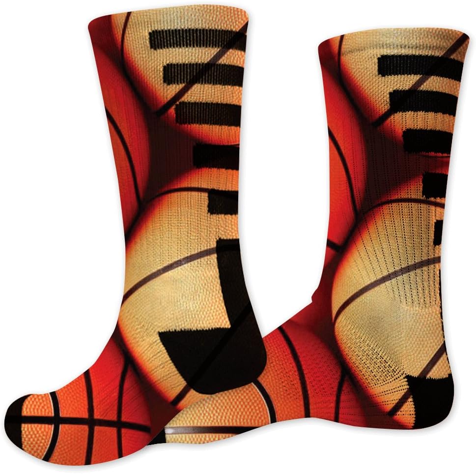 VictoryStore Basketball Performance Crew Sock -Design 2