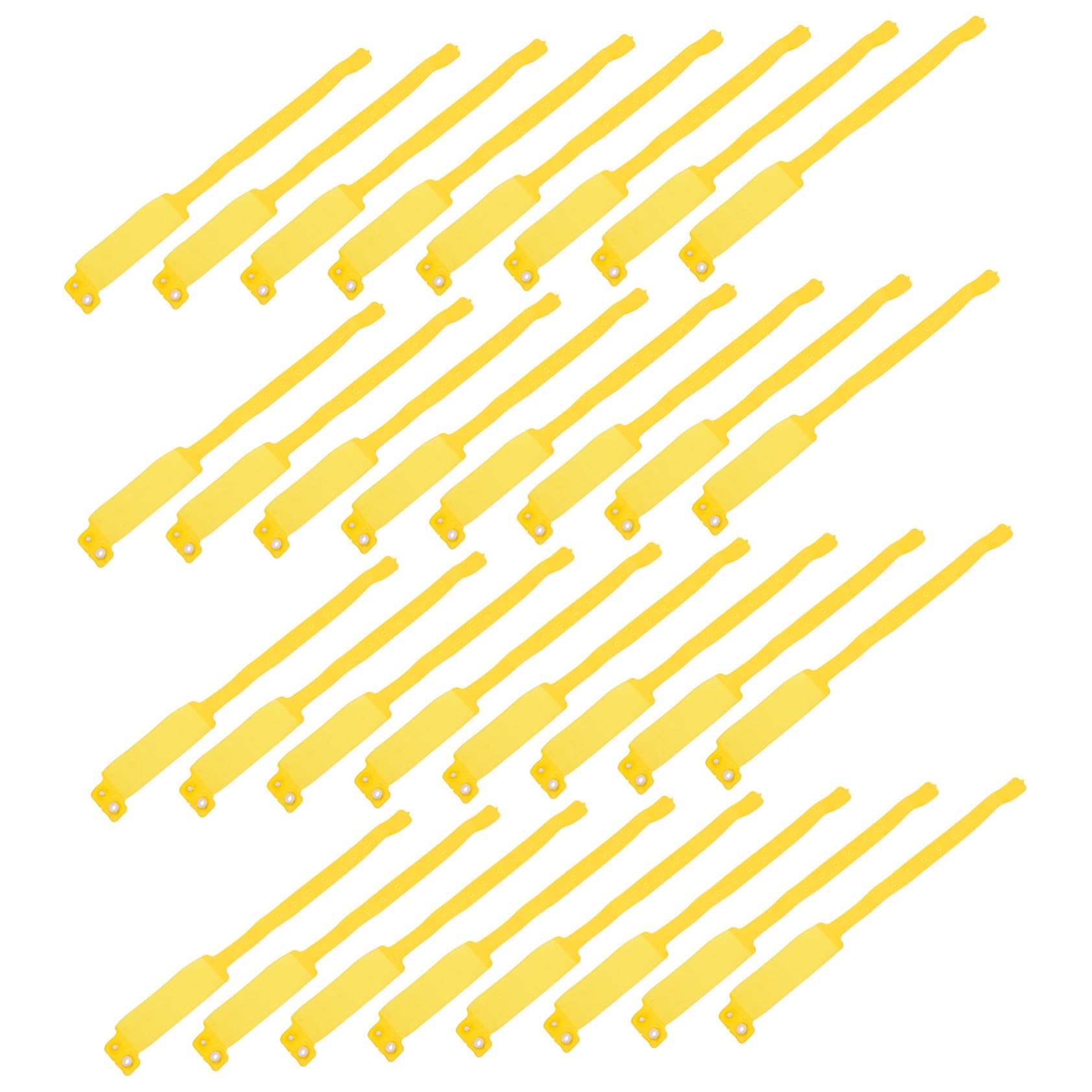 ARTIBETTER 100pcs Handwriting Recognition Bracelet Emergency Personalized Medical Name Identification Wristbands Personalised Id Wristband Patient Elderly Writable Wrist Band Sky-Blue