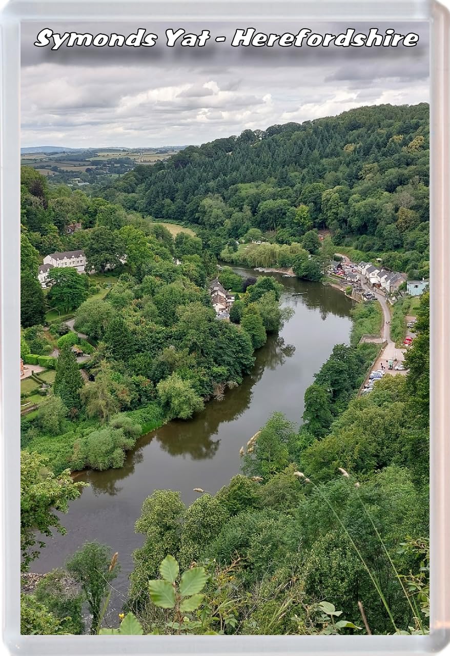 Baked Bean Store Multicolor Symonds Yat - Herefordshire - 96 X 67Mm Jumbo Fridge Magnet/Magnets Bbfhm904