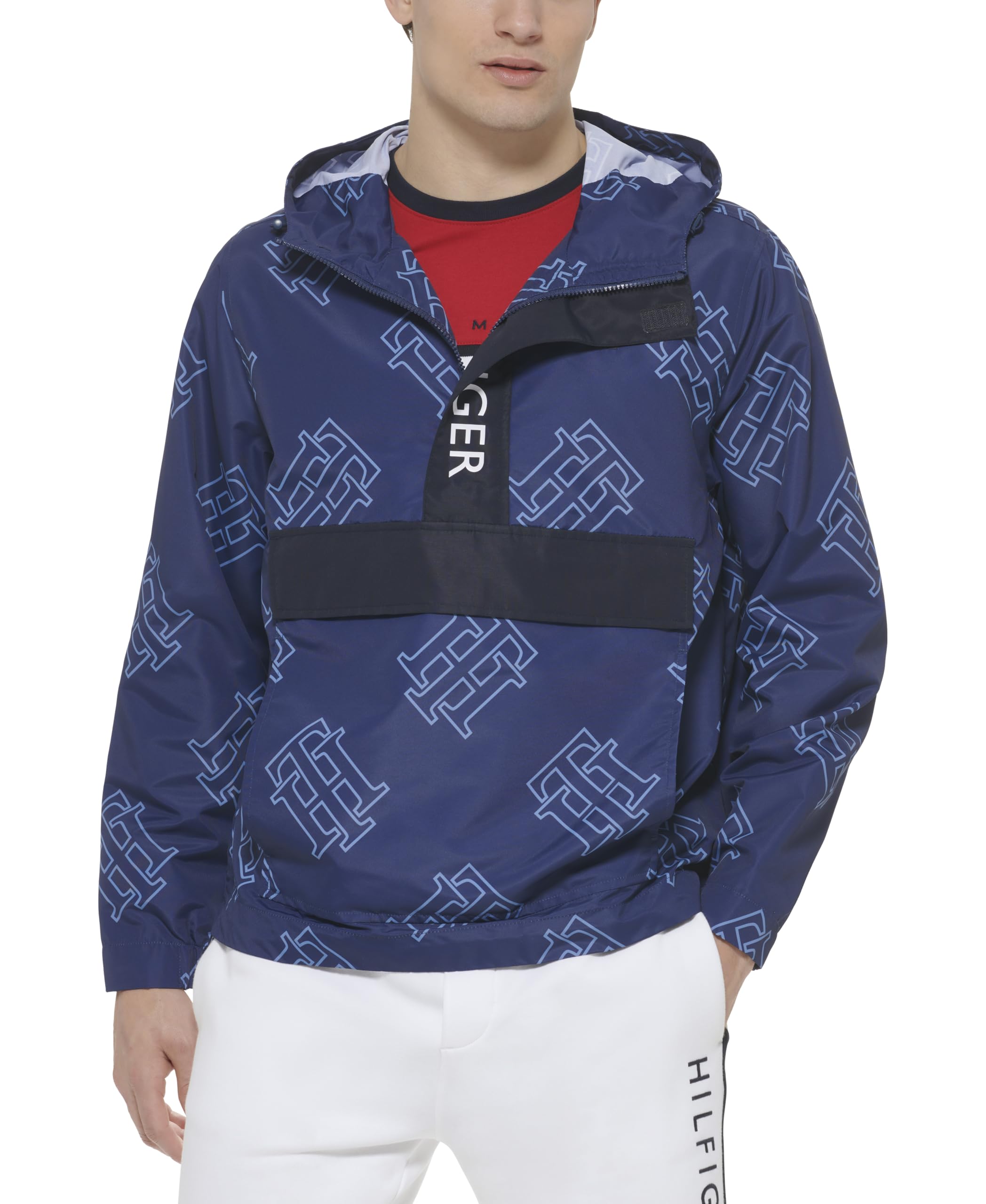 Tommy Hilfiger Men's Lightweight Logo Popover